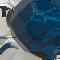 Silver Tone Coral Beaded Stretch Bracelets - Boxed