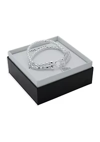 Popcorn Heart Charm Bracelet