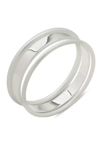 Silver Tone Bangle Bracelet