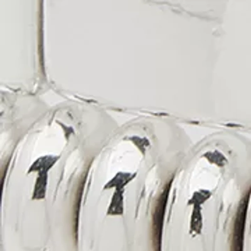 Heart Charm Beaded Stretch Bracelet Set