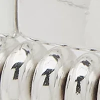 Heart Charm Beaded Stretch Bracelet Set