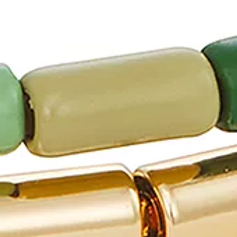 Coil Bead Bracelet