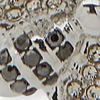 Silver Tone Jet Bee Stretch Bracelet Set