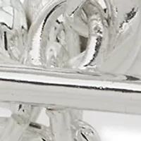 Silver Tone Faith Stretch Bracelet Set 