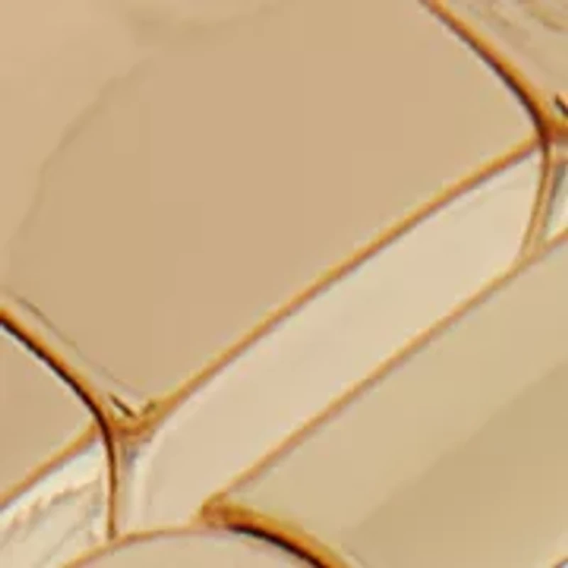 Gold Tone Crystal Stretch Bracelet Set