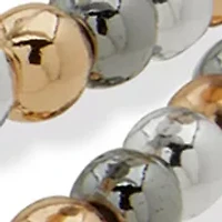 Multi Cross Charm Bracelet Set