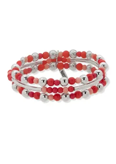 Beaded Stretch Bracelet Set