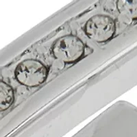 Silver Tone Rectangle Stretch Bracelet Set Box