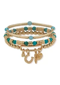 Western Charm Stretch Bracelet Set