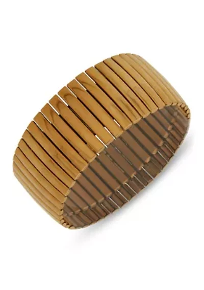 Statement Band Stretch Bracelet