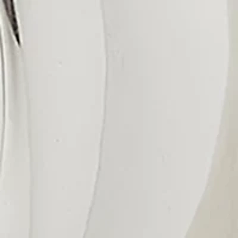 Silver Tone 24 Millimeter Wavy Hoop Earrings