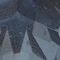 Silver Tone Denim Blue Stone Drop Earrings