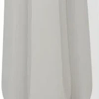 Silver Tone Puffy Linear Lever Back Earrings