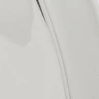 Silver Tone 39 Millimeter Beveled Hoop Earrings