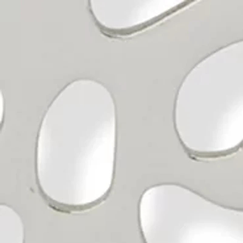 Silver Tone Leopard Teardrop Earrings