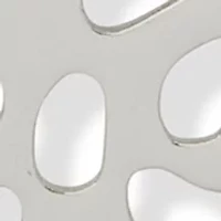 Silver Tone Leopard Teardrop Earrings