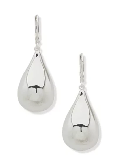  Puffy Teardrop Earrings