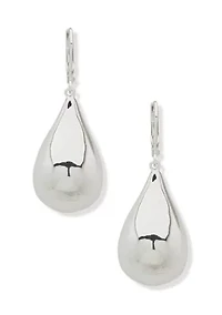  Puffy Teardrop Earrings