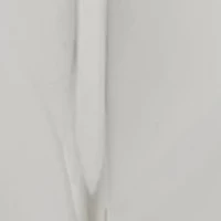 Silver Tone 35mm Faceted Hoop Earrings