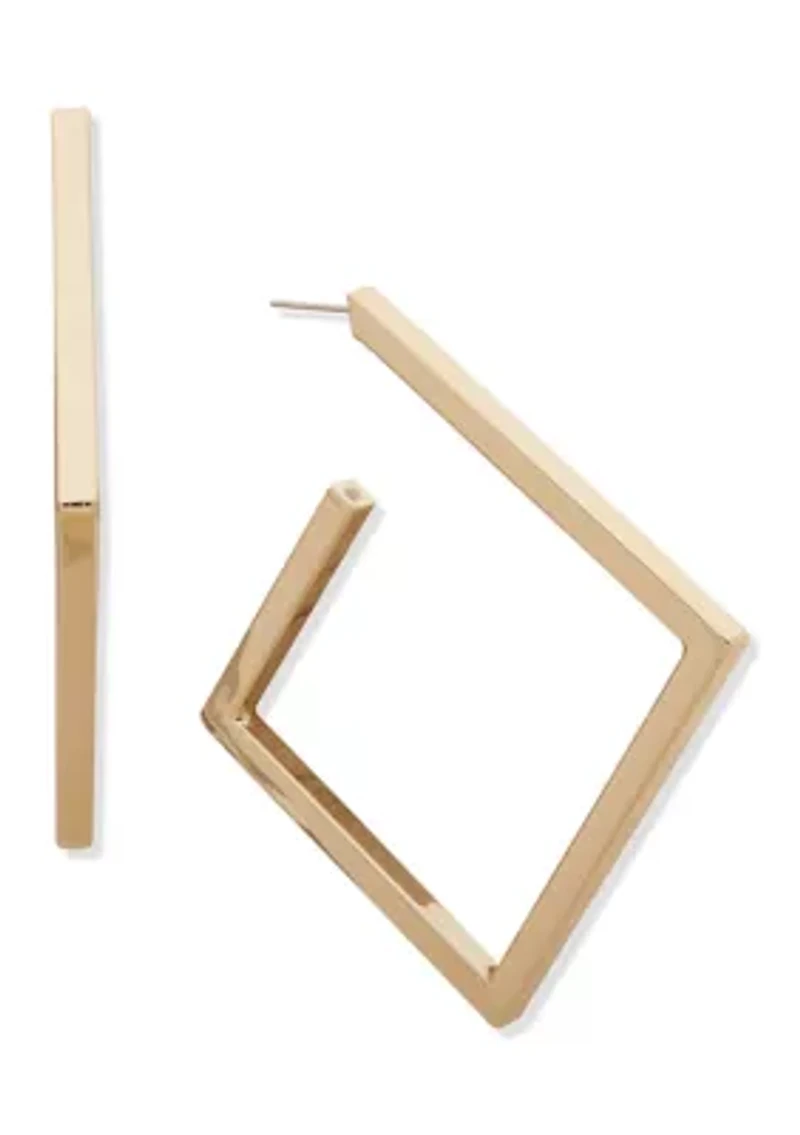 Square Hoop Earrings