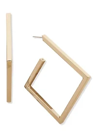 Square Hoop Earrings