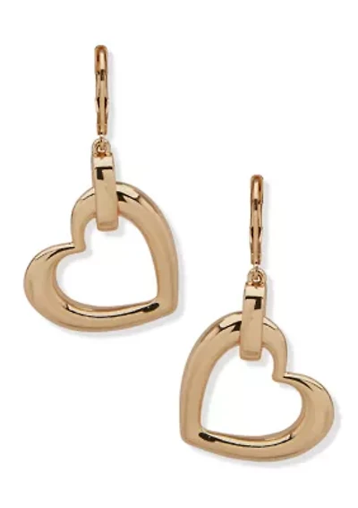  Heart Drop Earrings