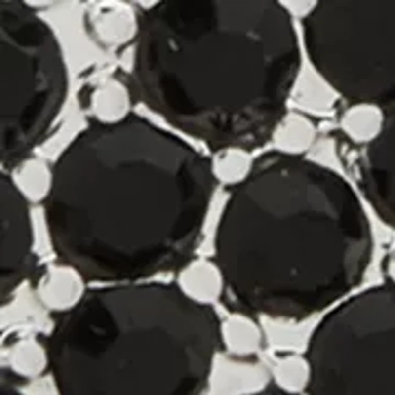 Pavé Heart Drop Earrings