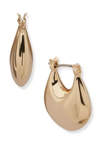  Puffy Click Hoop Earrings