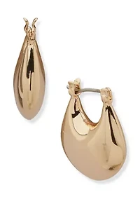  Puffy Click Hoop Earrings