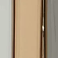  Post Rectangle Tri-Tone Earrings