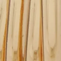 Gold Tone Stacked Heart Hoop Earrings