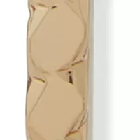 Gold Tone Textured Hoop Earrings