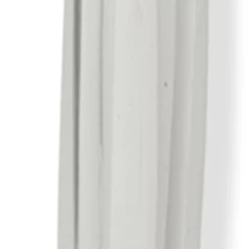 Silver Tone Elongated Navette Hoop Earrings