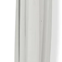 Silver Tone Elongated Navette Hoop Earrings