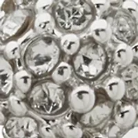 Tri-Tone Hoop Ball Pack Earrings Set