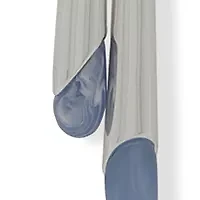 Silver Tone Blue 2 Row Necklace