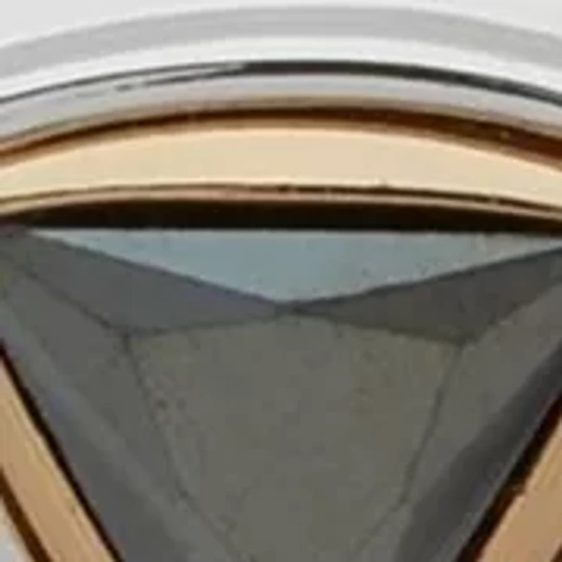 Tri Tone Pendant Necklace