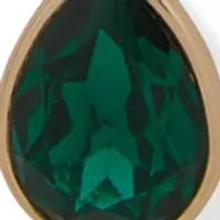 Green Pave Multirow Necklace