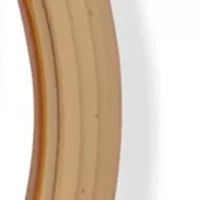 Double Ring Pavé Pendant Necklace