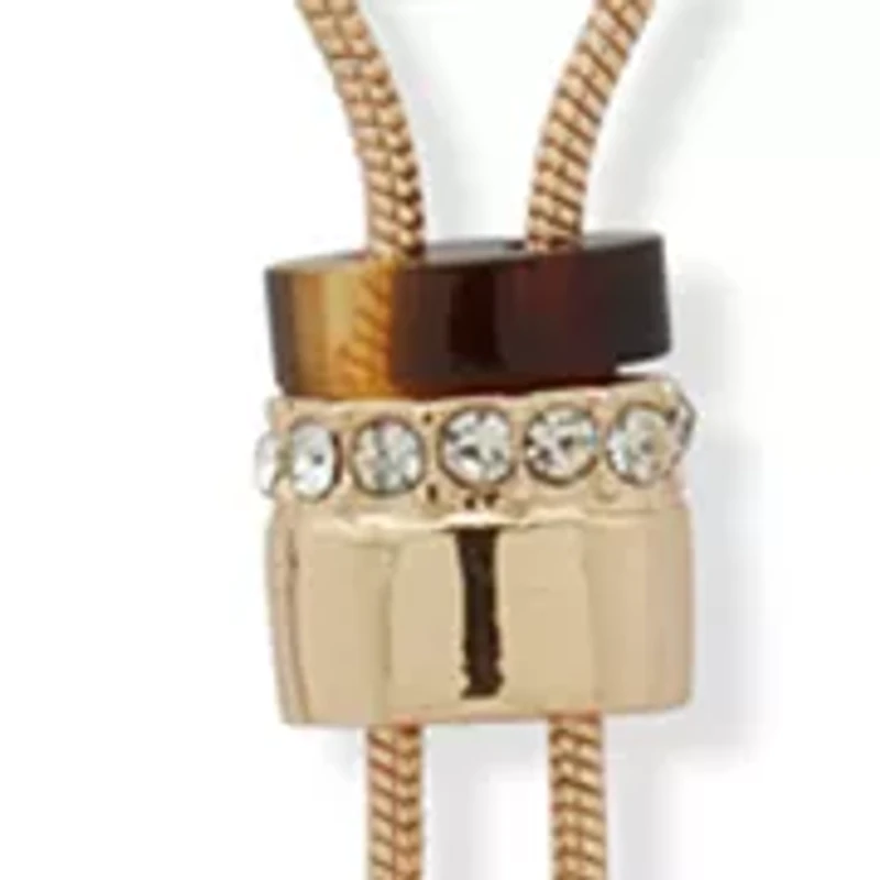 Double Strand Lariat Necklace