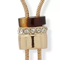 Double Strand Lariat Necklace