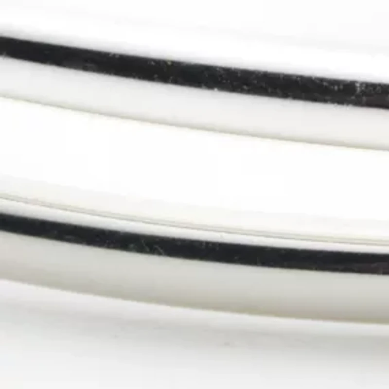 Silver-Tone 2 Stretch Bangles Boxed Gift Set