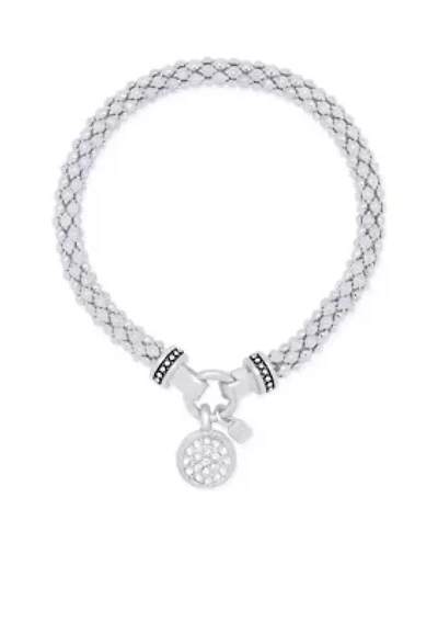 Pavé Circle Stretch Bracelet