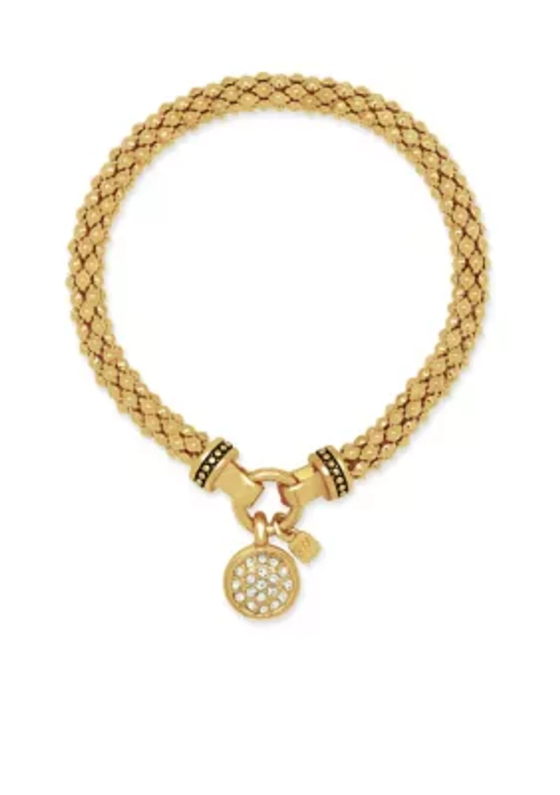 Pavé Circle Stretch Bracelet