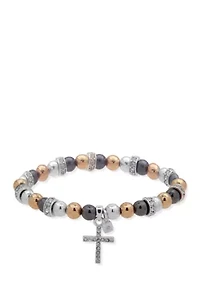 Cross Stretch Bracelet