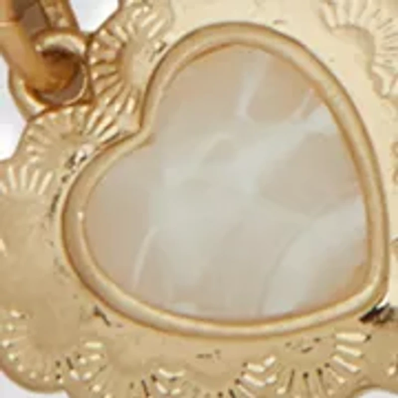 Heart Charm Toggle Flex Bracelet