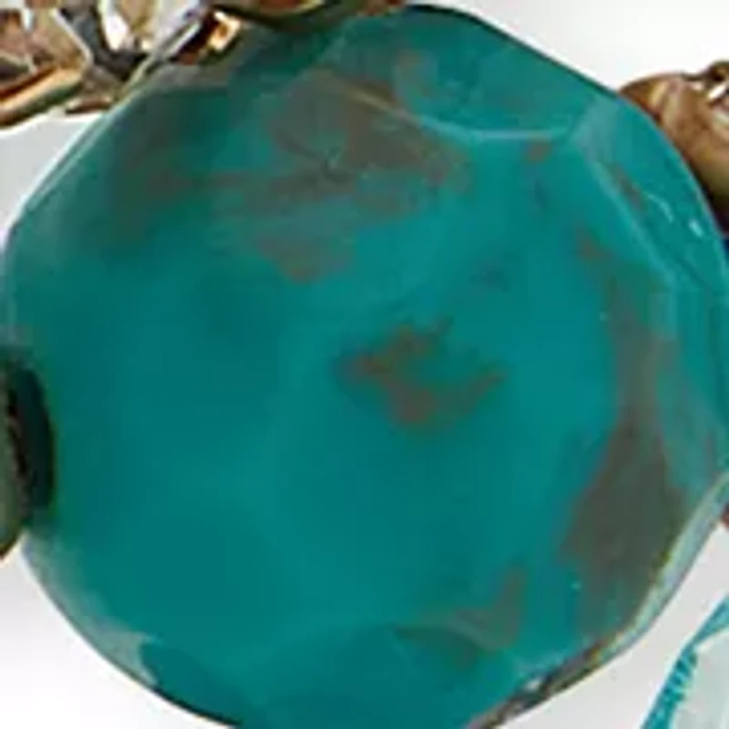 Turquoise Beaded Stretch Bracelet