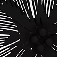 Open Flower Double Drop Earrings