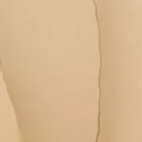 Gold Tone Crystal Pave Puffy Hoop Earrings
