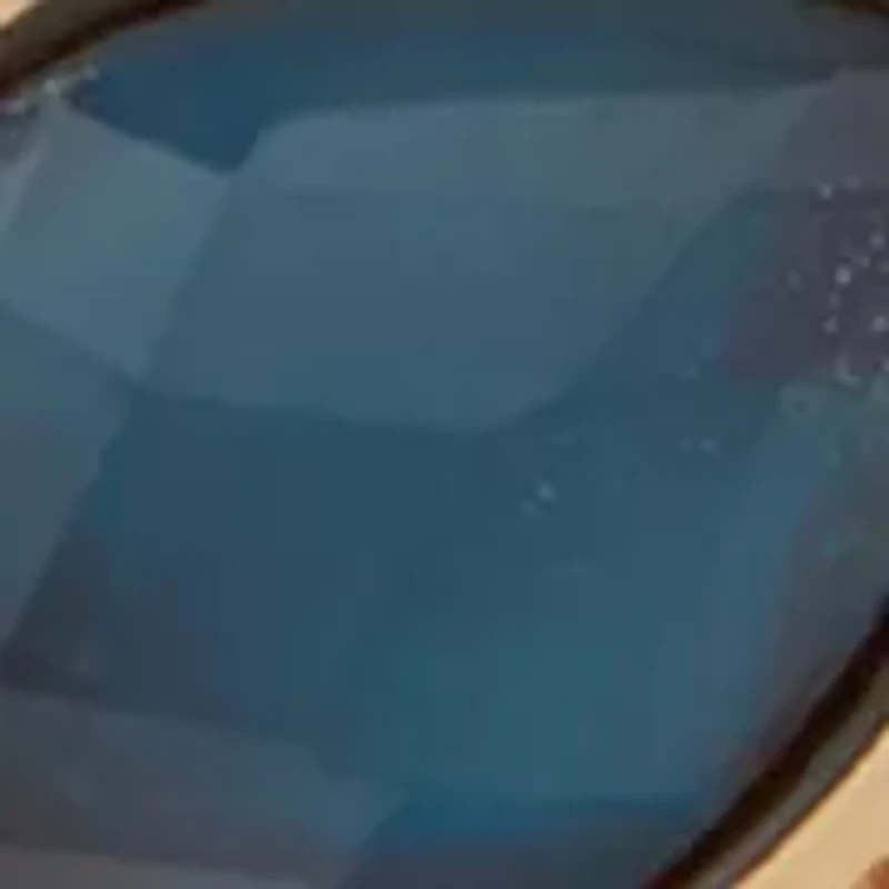  Blue Cluster Stone Stud Earrings